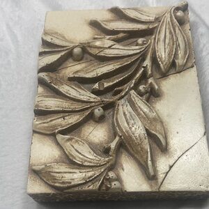 Decorative Cream Leaf Wall Art